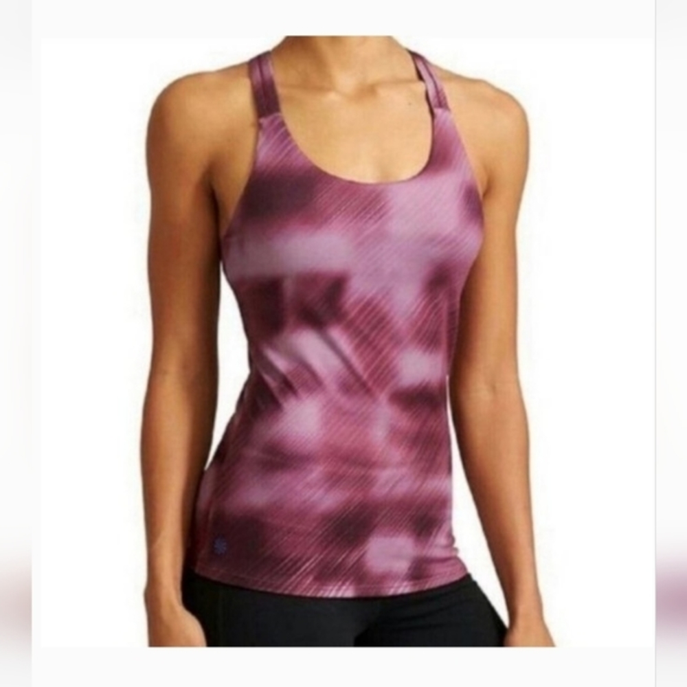 Athleta athletic top Optimism size XS built in padded bra